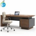 Bureau d&#39;ordinateur de bureau ergonomique des gestionnaires de chaise de table en bois ergonomique